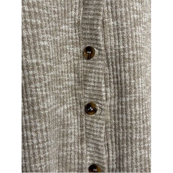 Sage The Label Button Front Cardigan Neutral Small - Picture 3 of 9